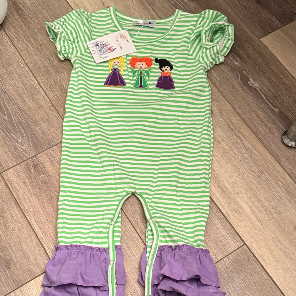 Magic kingdom boutique Sanderson sisters romper